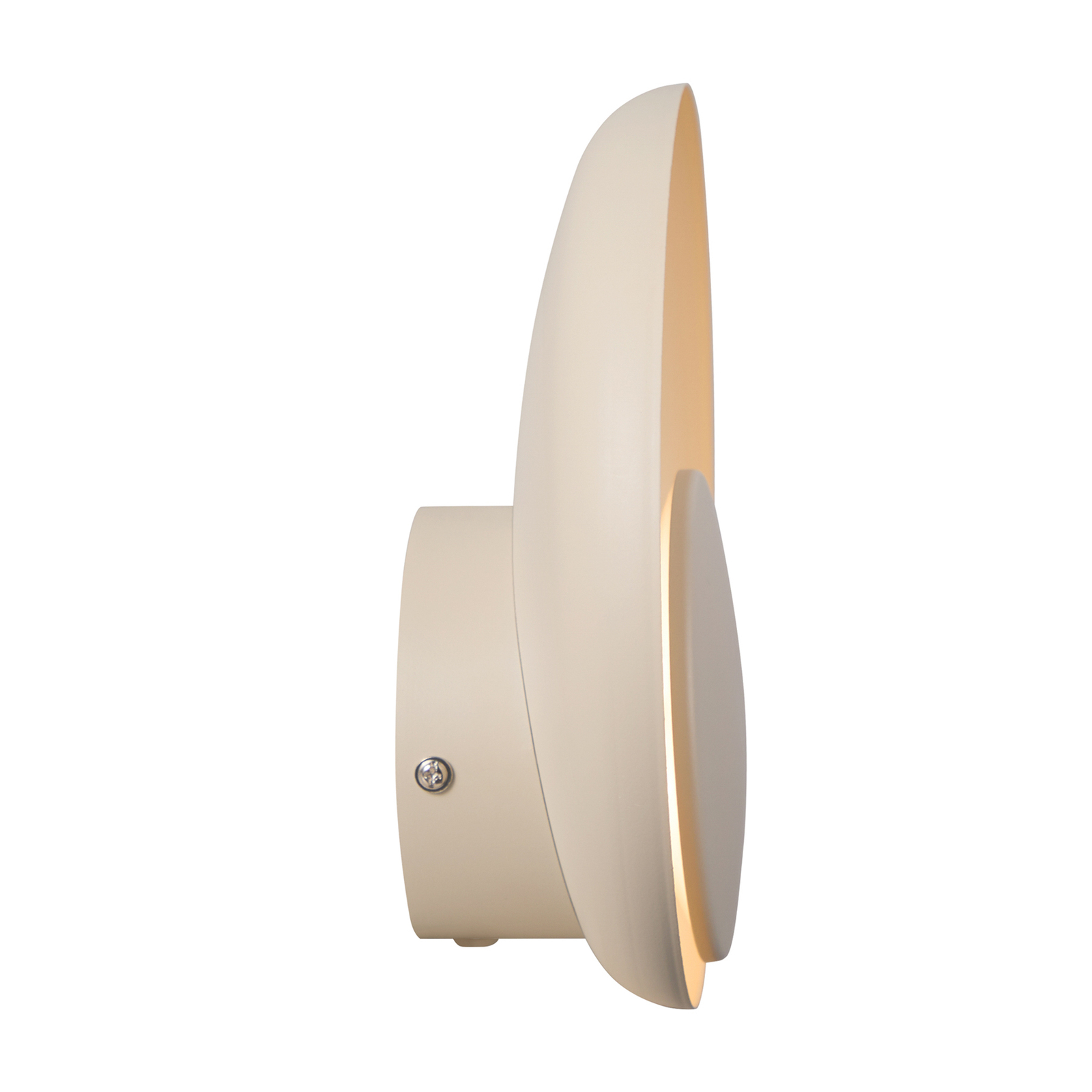 Marsi LED wall light with a cable/plug, beige