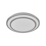 Plafonnier LED OSRAM ORBIS BERLIN, argent, Ø 39 cm Métal