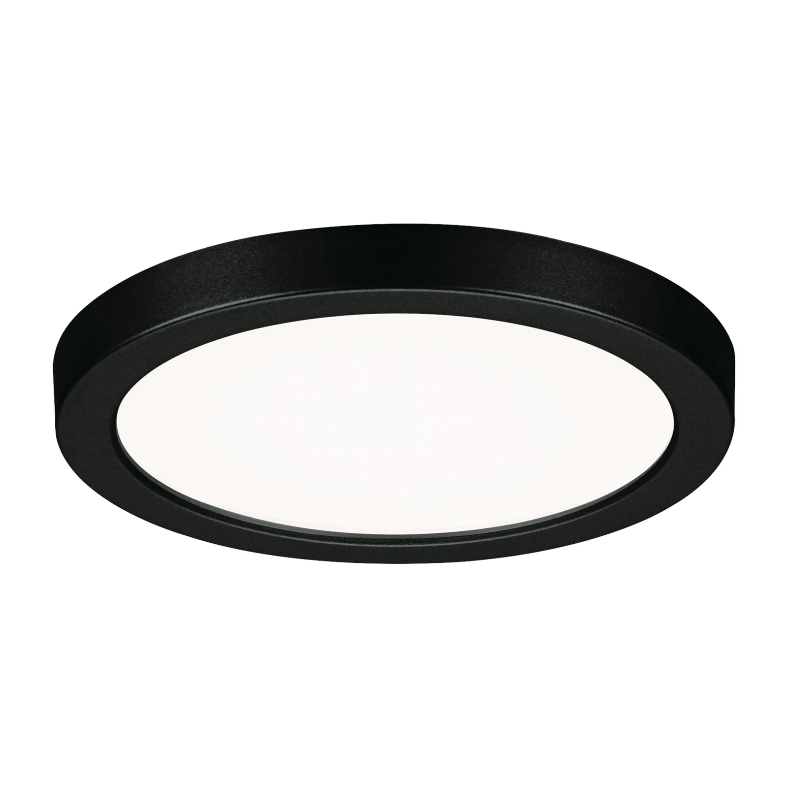Paulmann Areo LED panelis apaļš melns 4000K Ø11.8cm