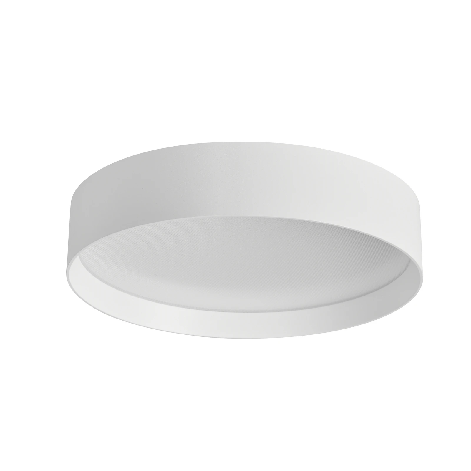 LOOM DESIGN Plafoniera LED Lucia, bianco, Ø 35 cm alluminio