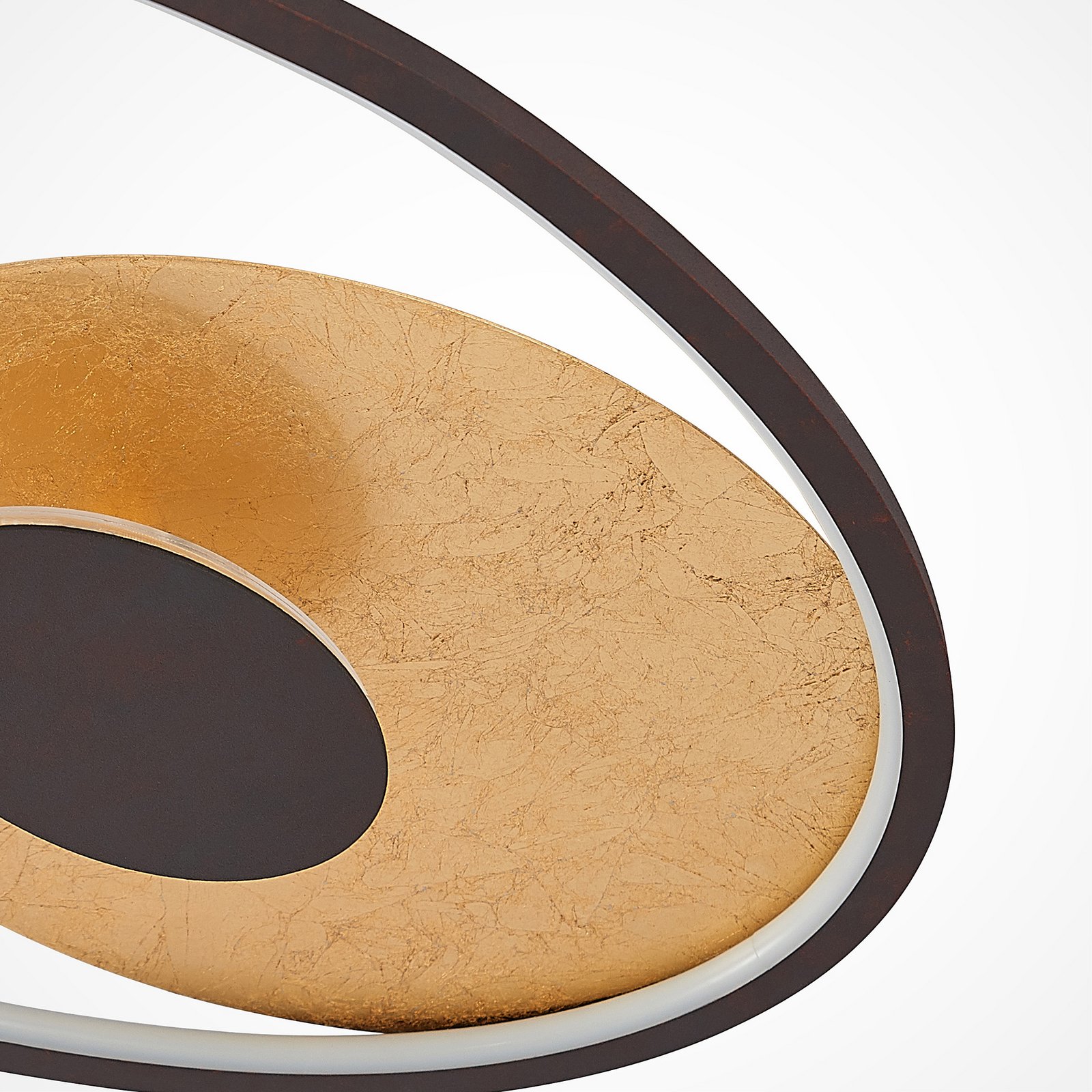 Feival LED Plafondlamp L61 Rust/Gold - Lindby