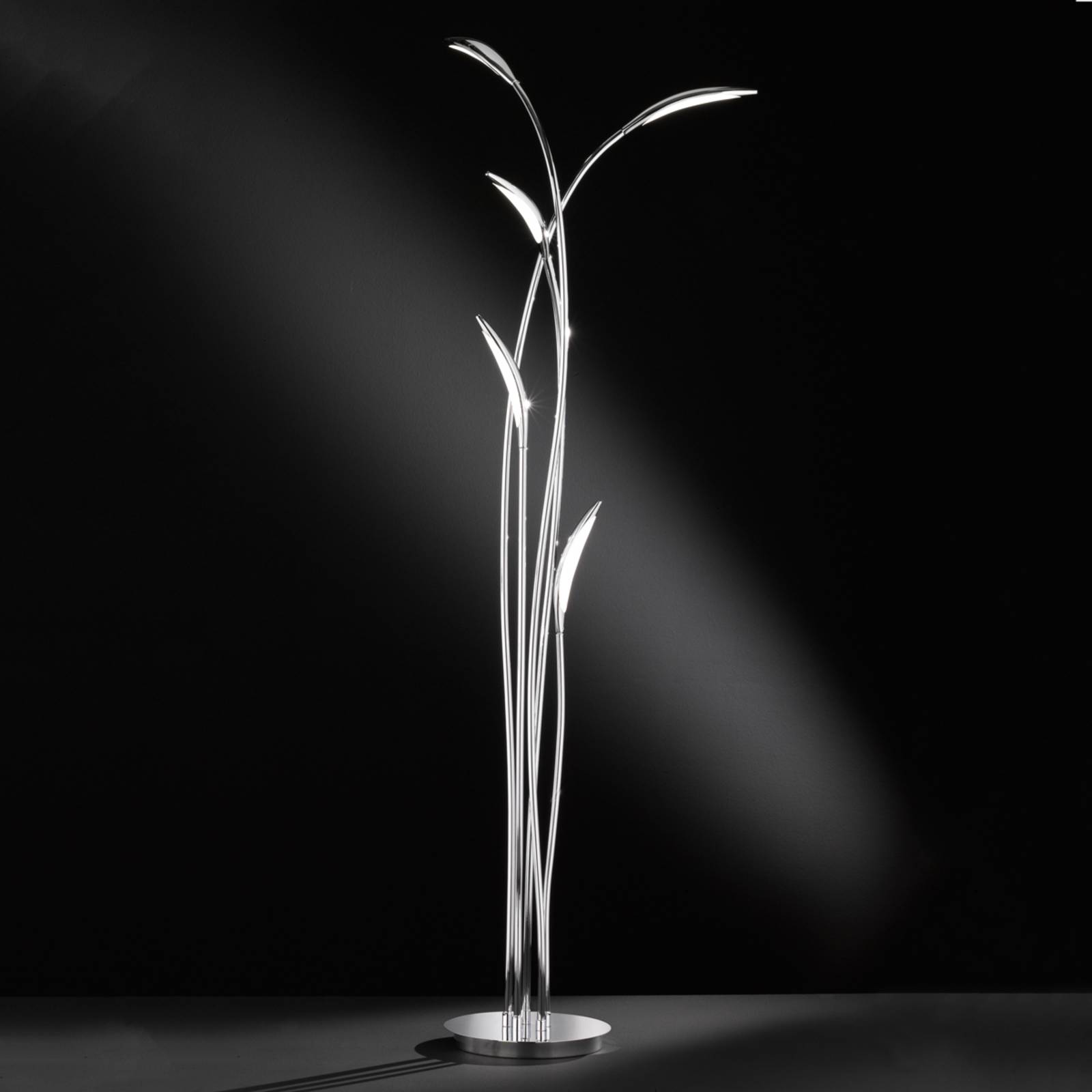 Lampadaire LED variable en continu Hampton