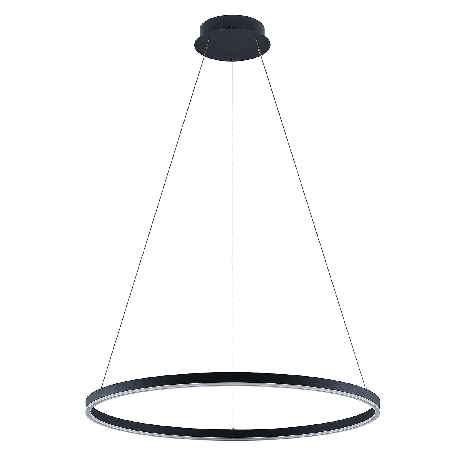 Arcchio Albiona LED hanglamp, 1 ring, 80 cm