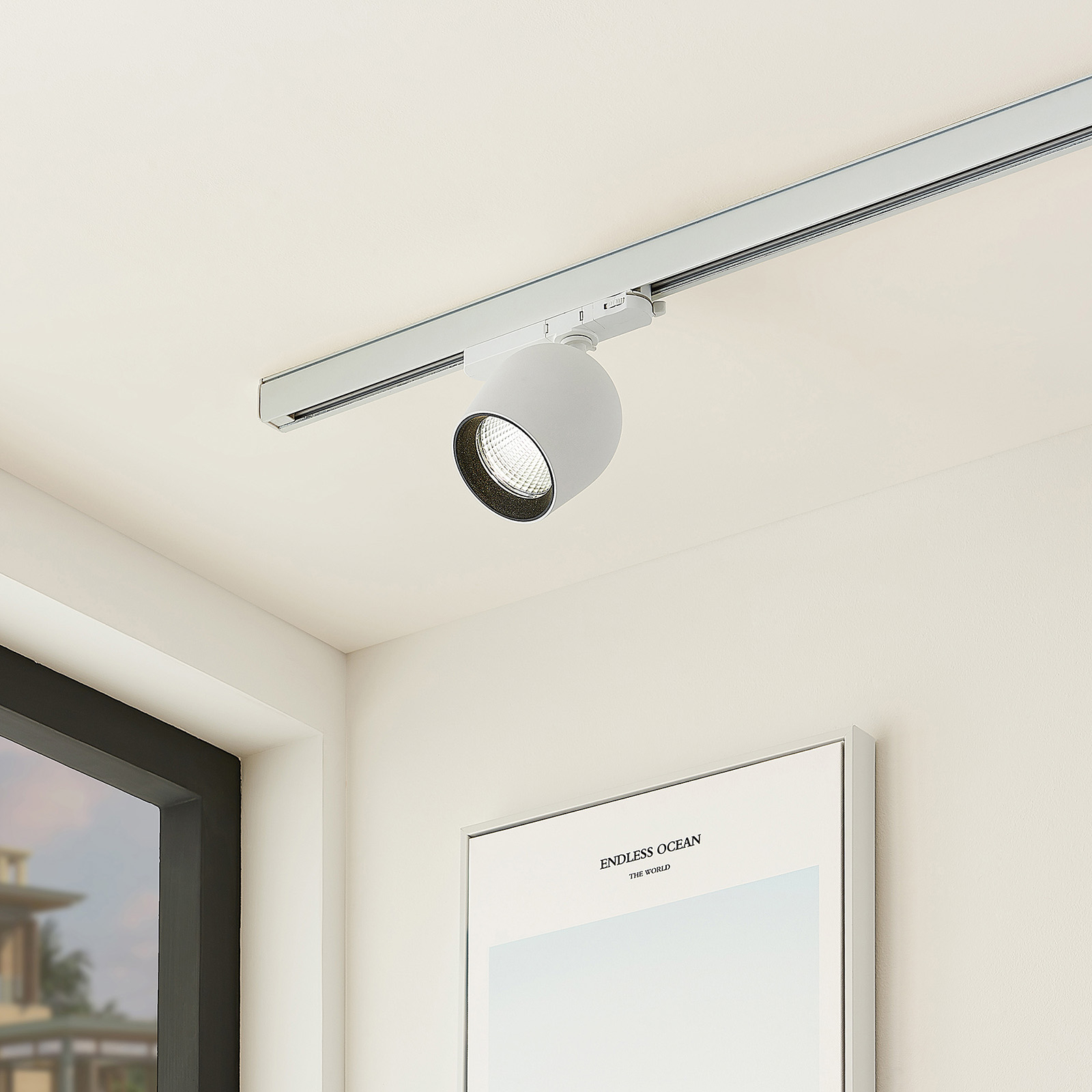 Arcchio Bauke LED 3-Phasen-Strahler in Weiß