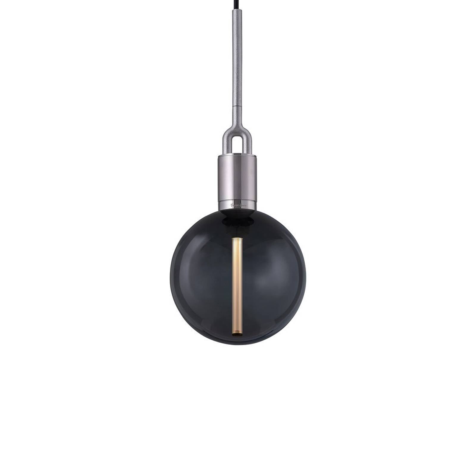 Buster + Punch Glass Pendant Light - Living / Dining Room - Hanging Light - dimmable - Hotel / Gastronomy - Silver