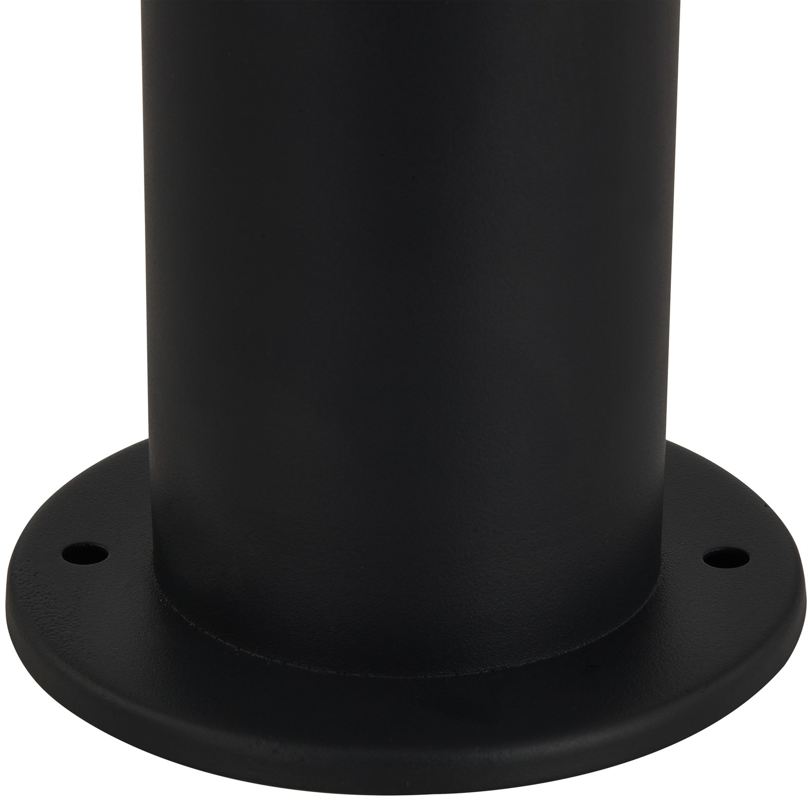 Lindby Statius path lamp, black/black, iron, 100 cm