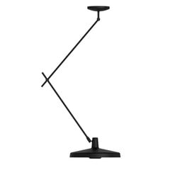 GRUPA Arigato techo 1 luz 140cm Ø45cm negro