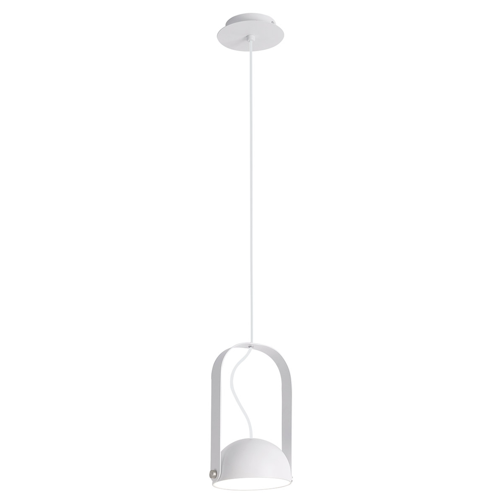 LED-Pendelleuchte Hemi mit schwenkbarem Schirm
