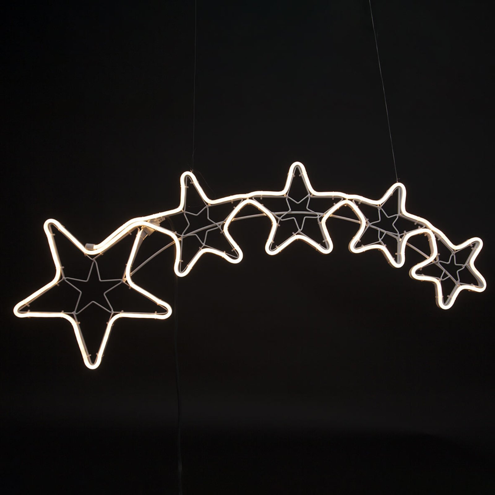 LED-stjerneskudd silhuett NeoLED
