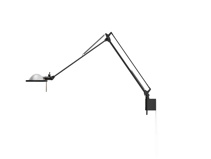 Luceplan - Berenice Wall Lamp 45x45 Aluminium Metal/Black