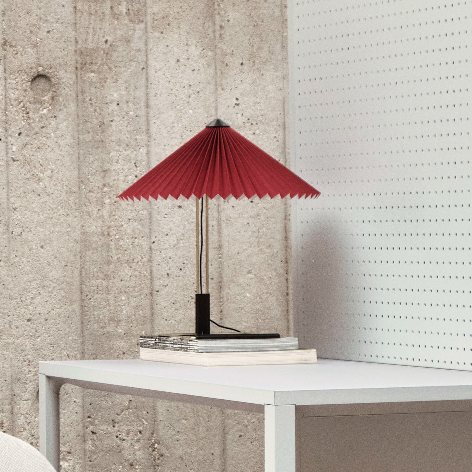 Matin Lampe de Table S Oxide Red - HAY