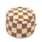 Point Puf Teddy Chess Almond Krémová - Fatboy®