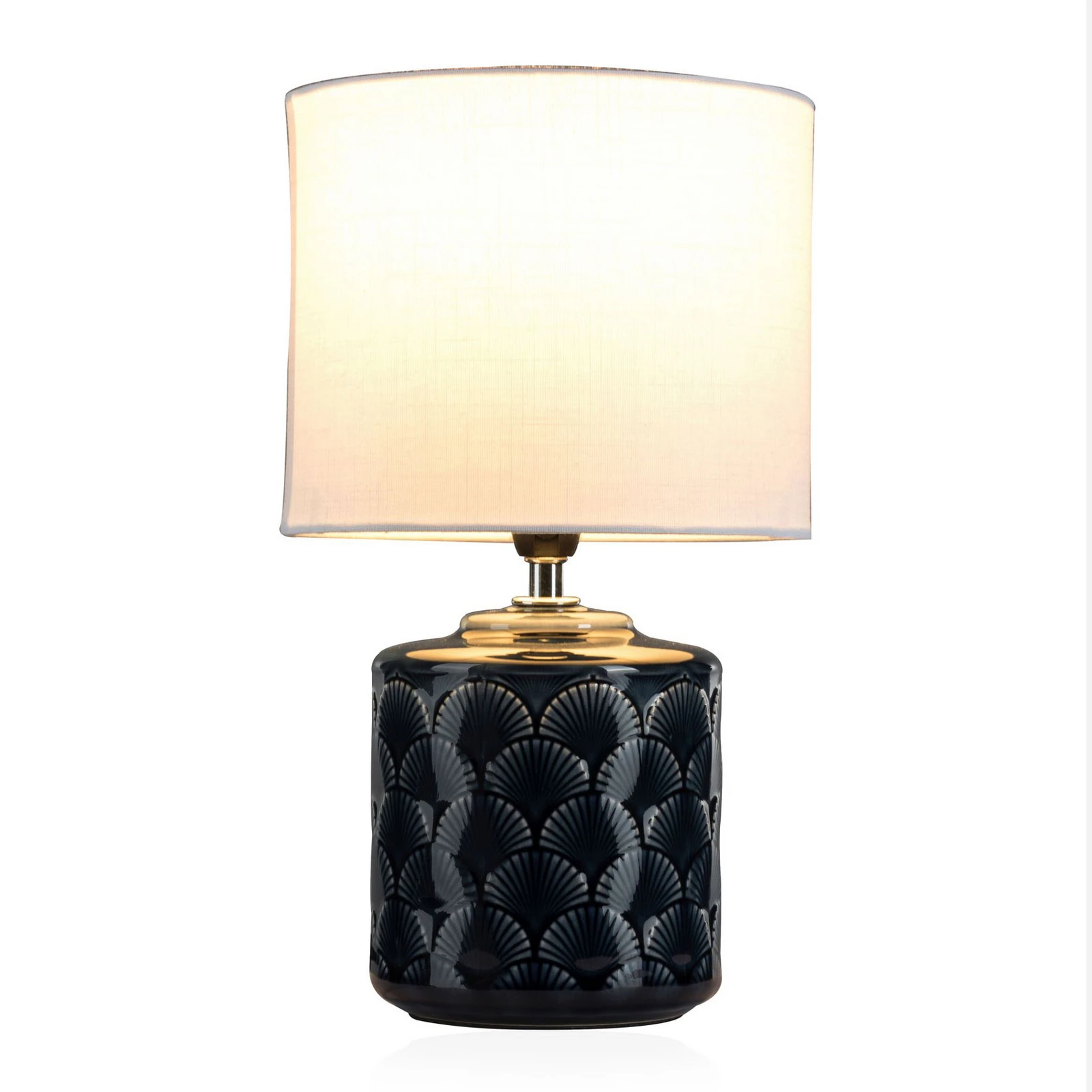 Pauleen Glowing Midnight da tavolo bianco/blu