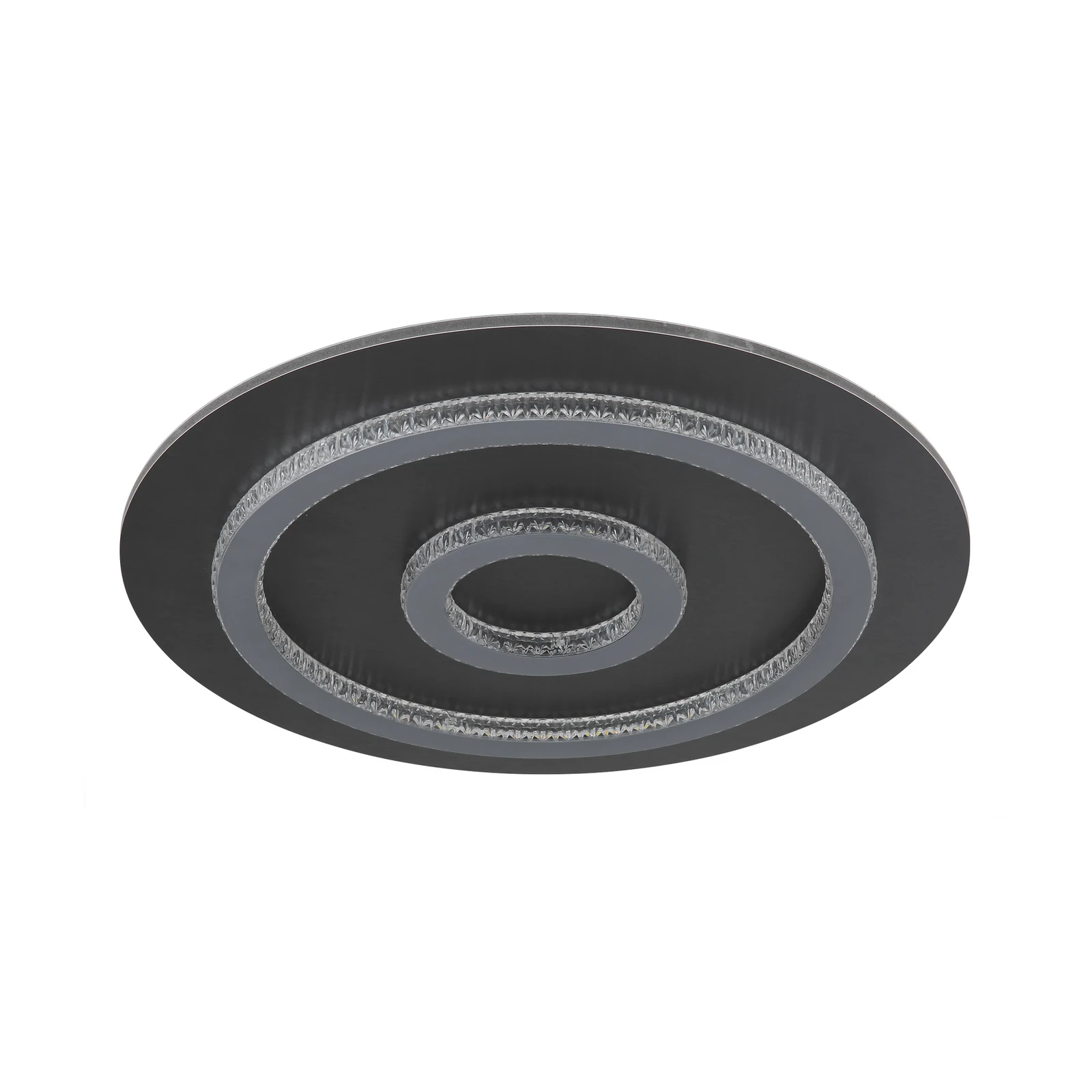 Plafonnier LED Jayden, noir/anthracite, CCT, à intensité variable
