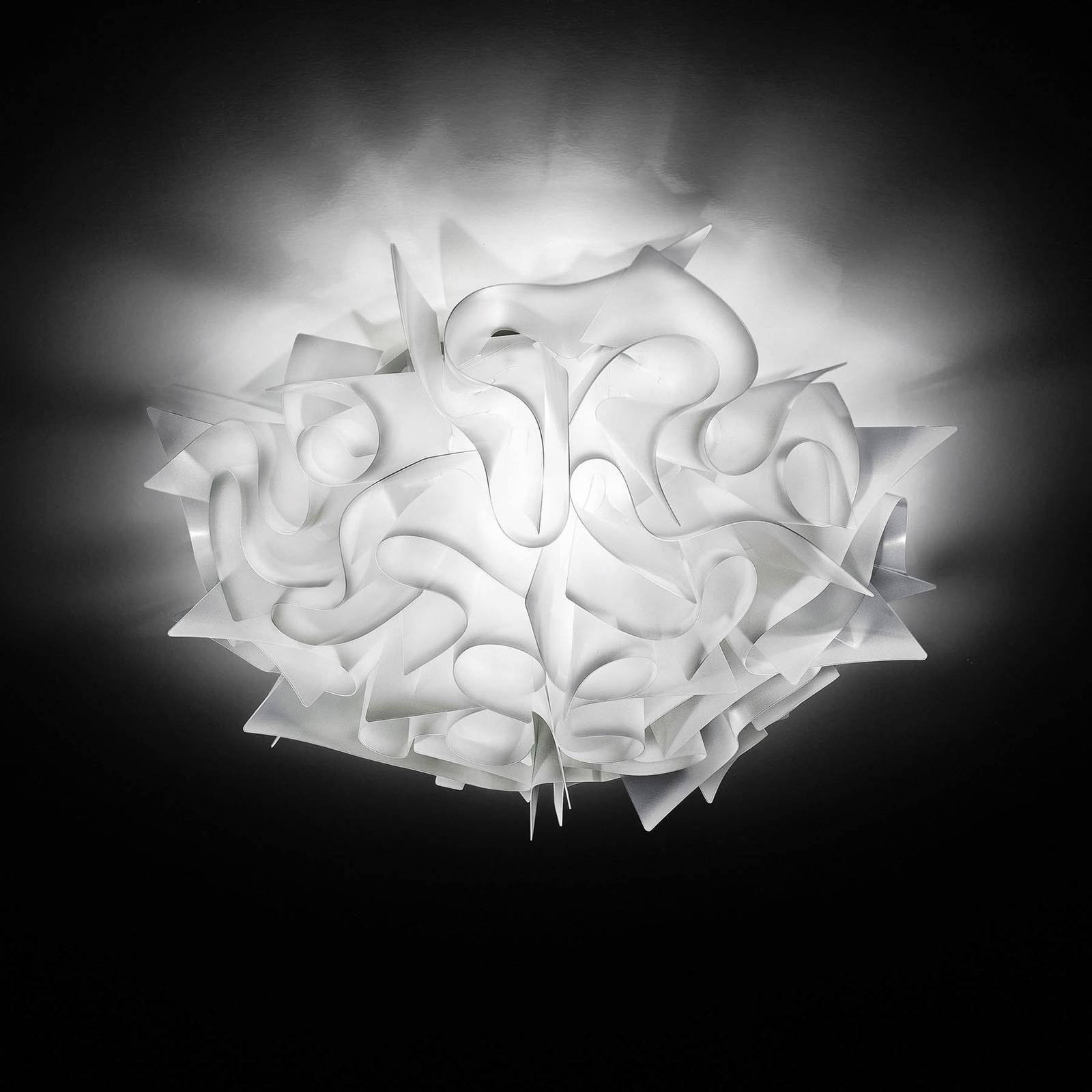 Slamp Veli - dizajnová nástenná lampa, Ø32cm/biela