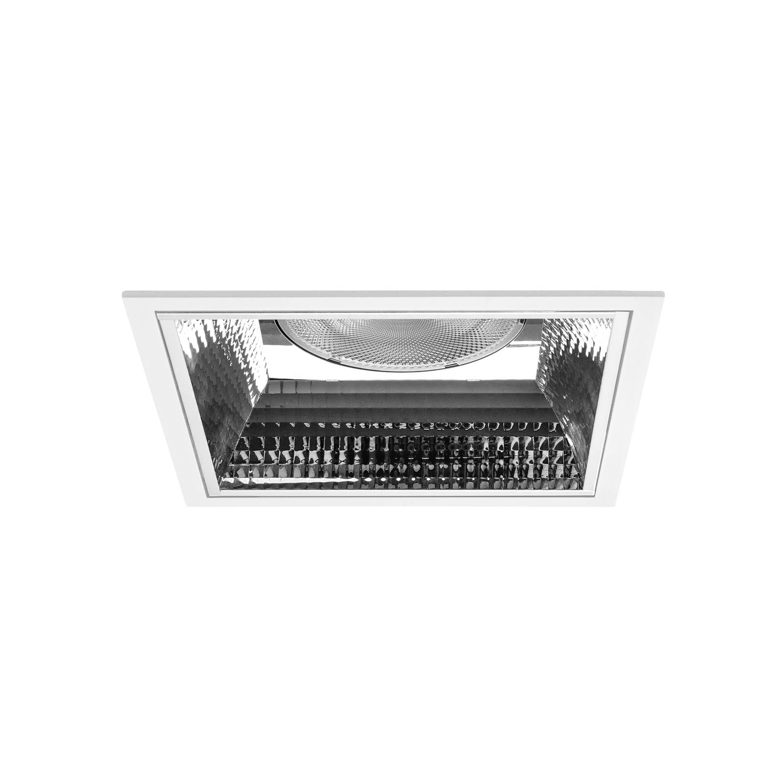 BRUMBERG Apollo Maxi facettiert, eckig, 3.000 K, weiß