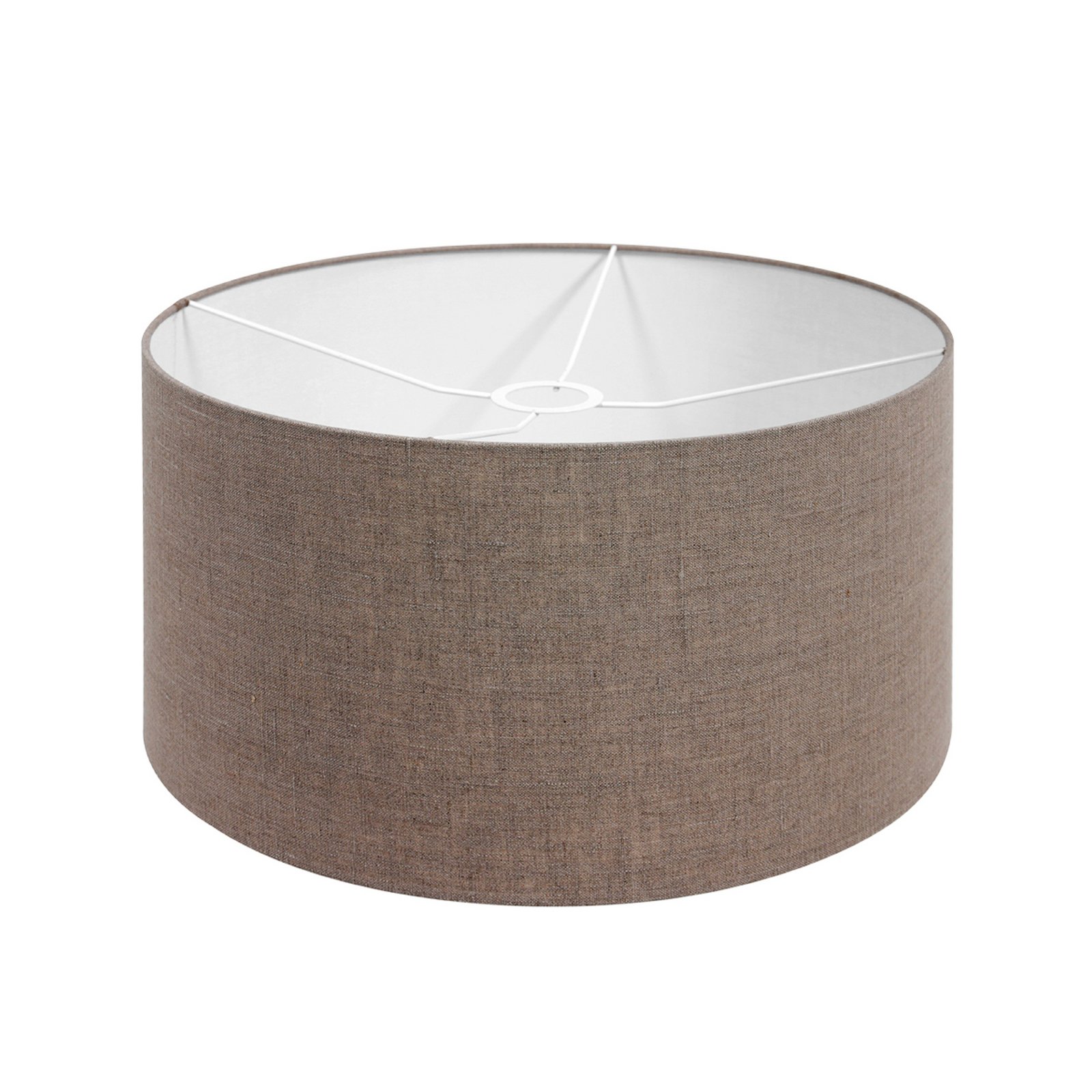 Vloerlamp Bloeba, zwart/modderkleurig, hoogte 165 cm, chintz