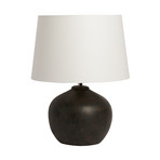 Lámpara de mesa Mona Black, negra, altura 28 cm, casquillo E27 - Watt & Veke