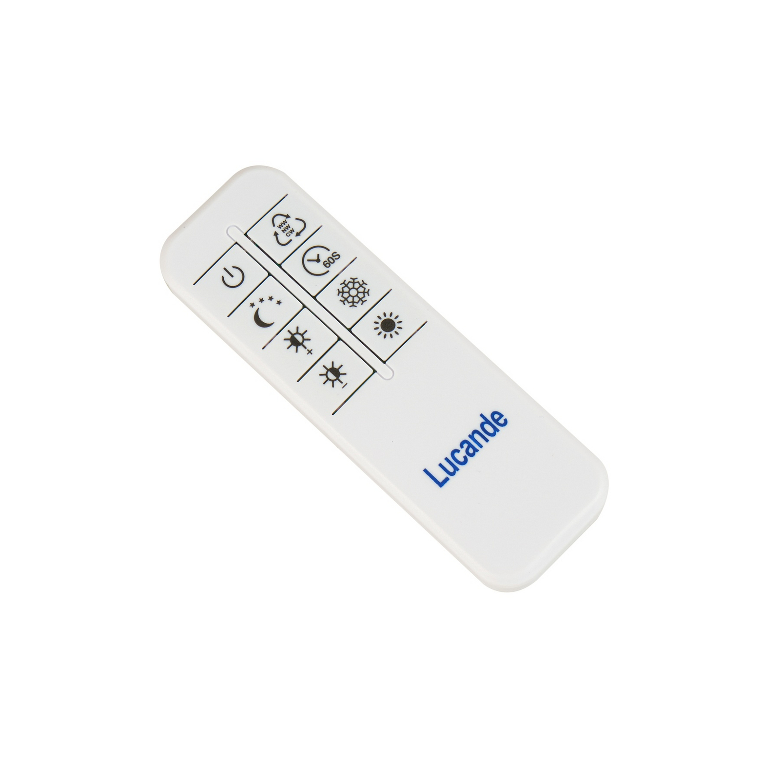 Lucande LED lubų šviestuvas Neor, baltas, Ø 60 cm, CCT, reguliuojamas