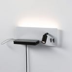 Paulmann LED-Wandleuchte Serra, USB-C-Port, dimmbar