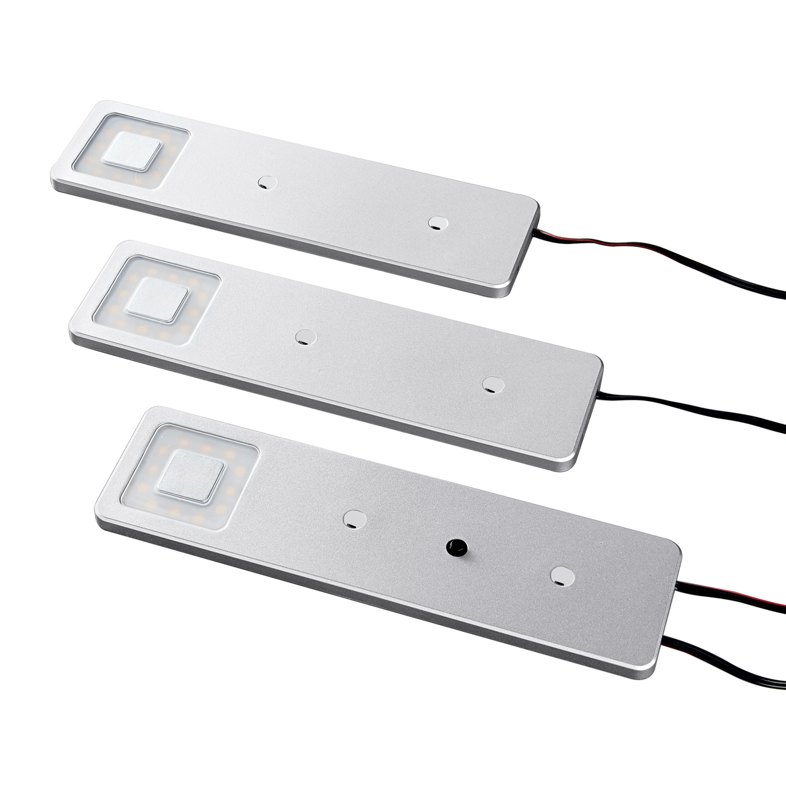 Imola LED-møbelpåbygningslampe, sæt med 3