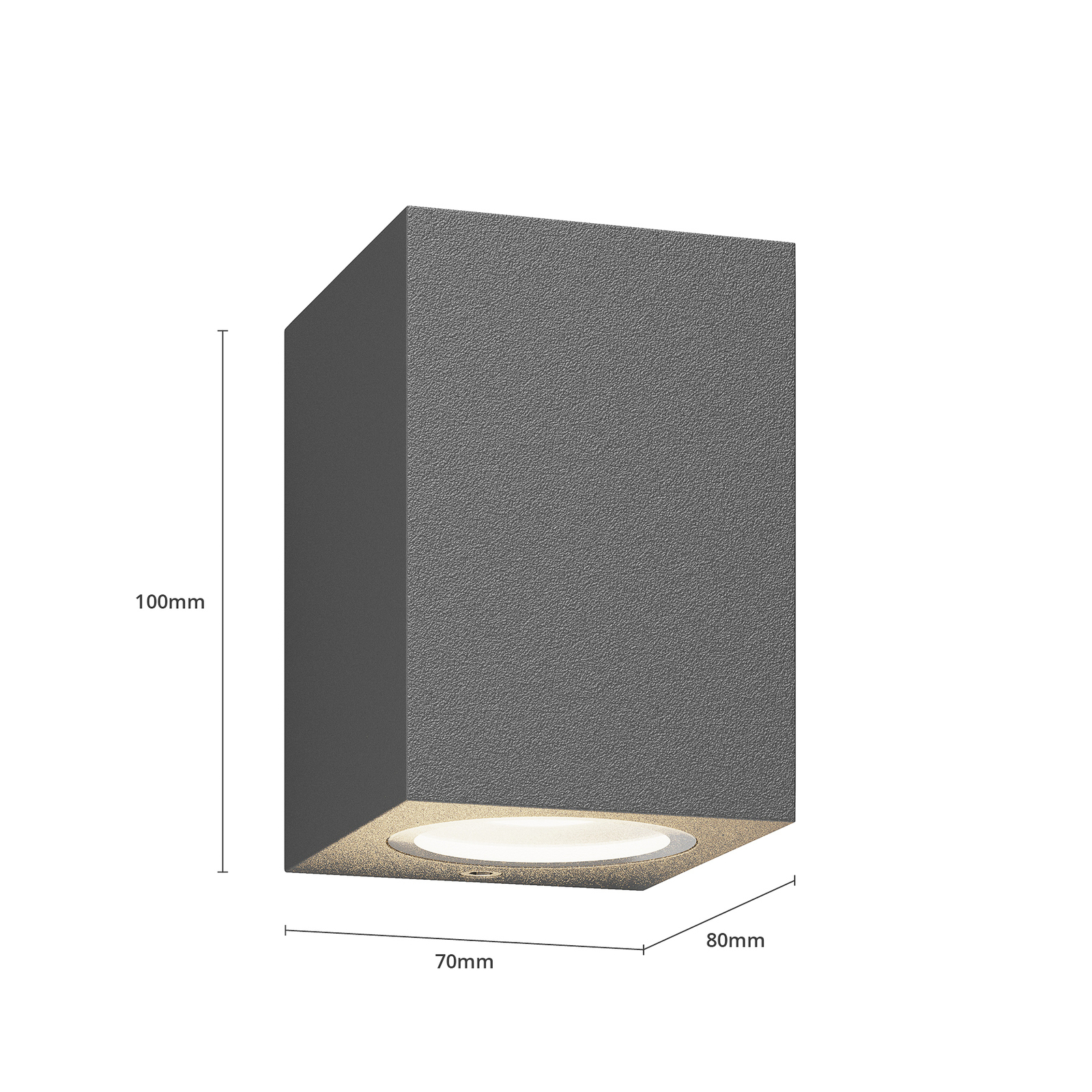 Xava Buiten Wandlamp IP65 Graphite - Lucande
