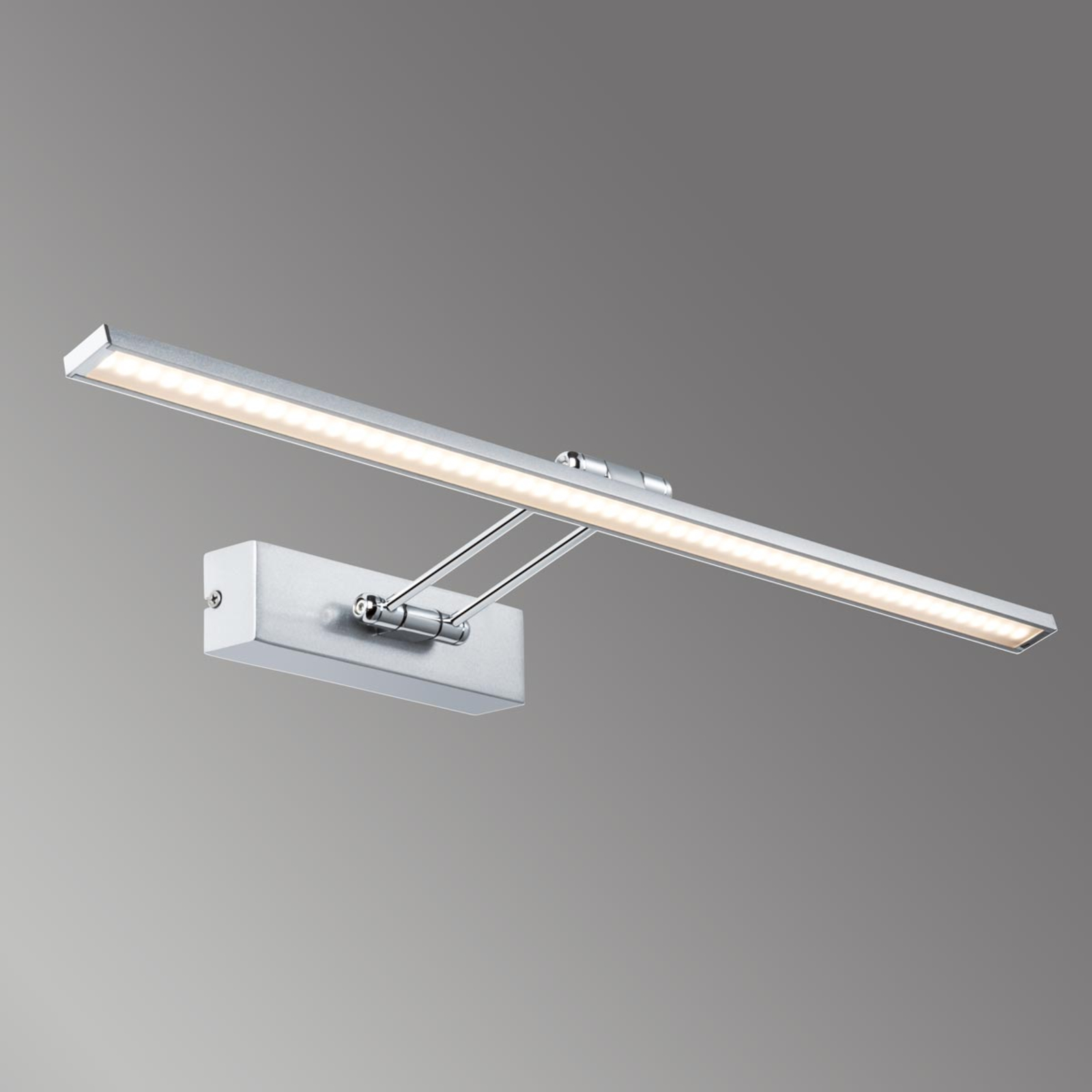 Paulmann Galeria LED picture light Beam Sixty nickel colour, for Living / Dining Room, 11 W, energy efficiency: A+, W: 58.5 cm, H: 4.6 cm