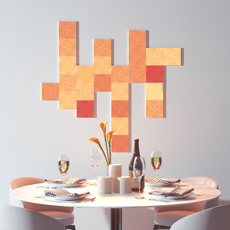 Nanoleaf Canvas startsett med 9 Light Panels