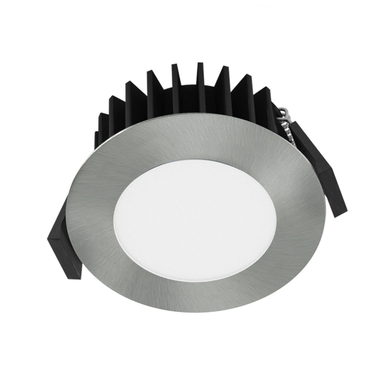 EVN Solido68 LED recessed ceiling lamp, round