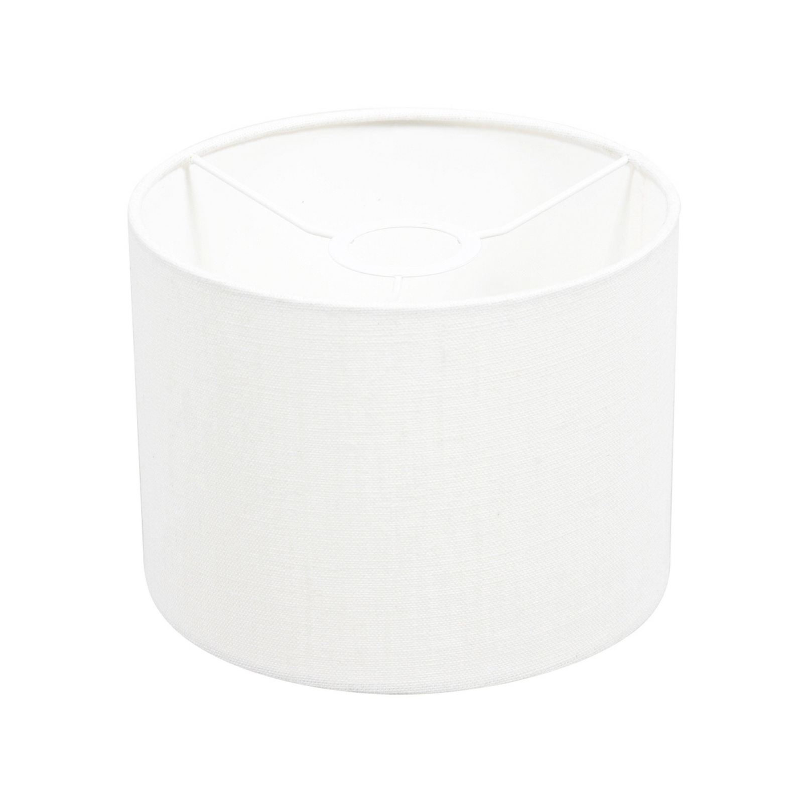 Tafellamp Noor, zwart/wit linnen, hoogte 50 cm, E27