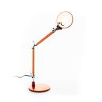 Tolomeo Micro designer table lamp, orange