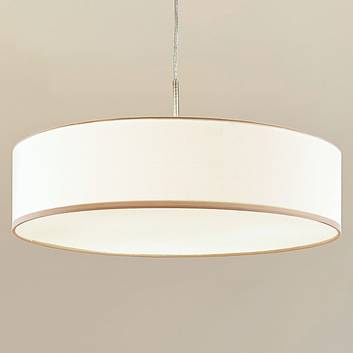 Suspension Sebatin pour E27, 50 cm, crème