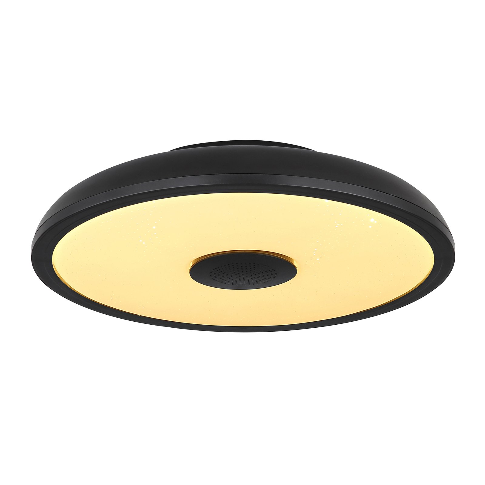 LED-Deckenleuchte Raffy Lautsprecher RGBW schwarz