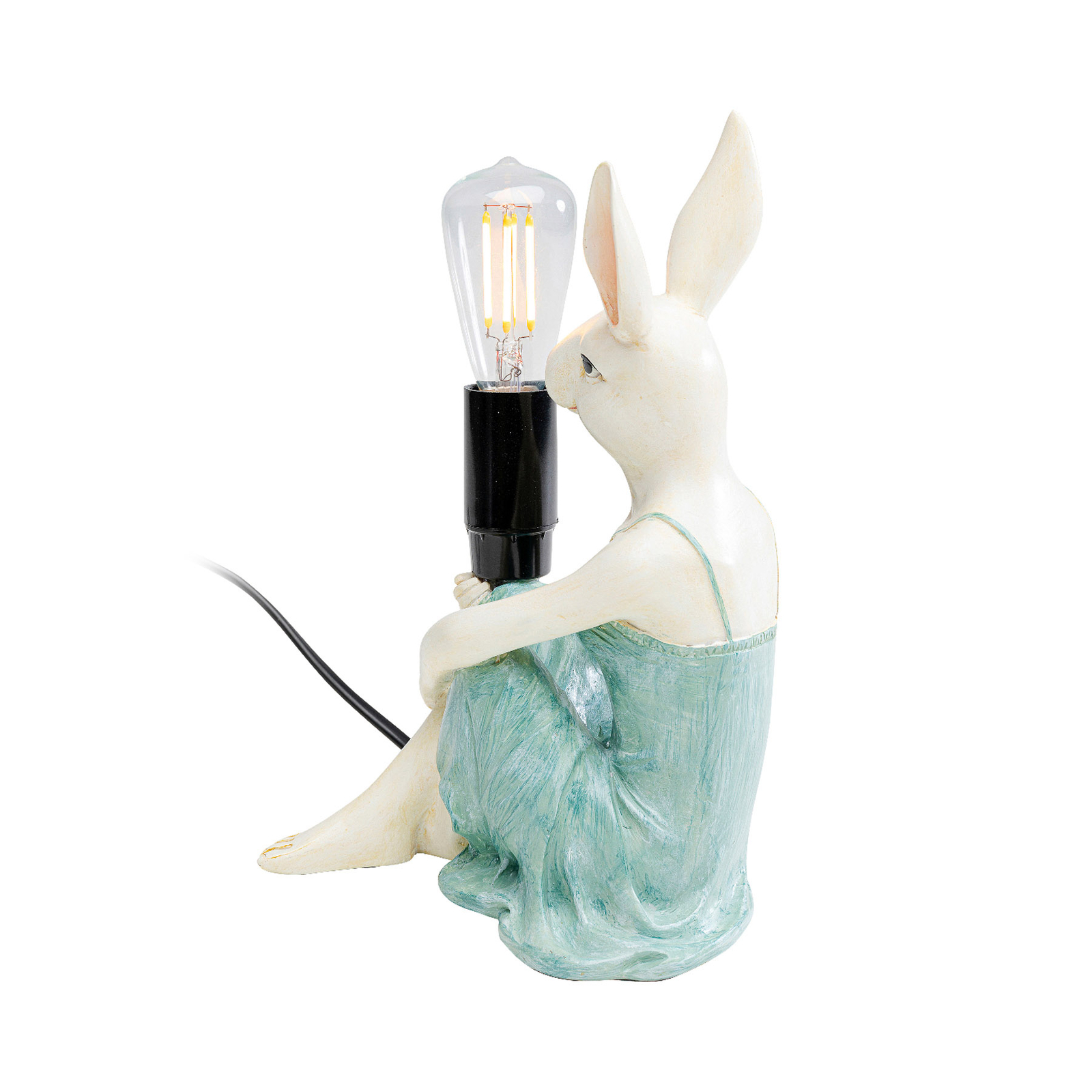 KARE Κορίτσι Rabbit επιτραπέζιο φωτιστικό από πολυρεζίνη