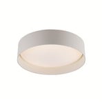 LED lubinis šviestuvas „TAVOLI“, smėlio spalvos, Ø 29 cm, metalas, CCT,