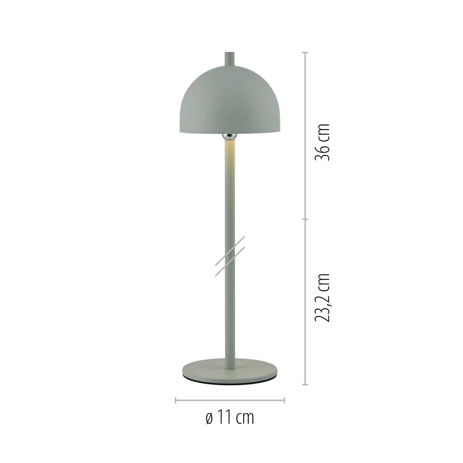 SCHÖNER WOHNEN lampe à poser LED rechargeable Bellies, réveil printanier SCHÖNER WOHNEN lampe à poser LED rechargeable Bellies, réveil printanier