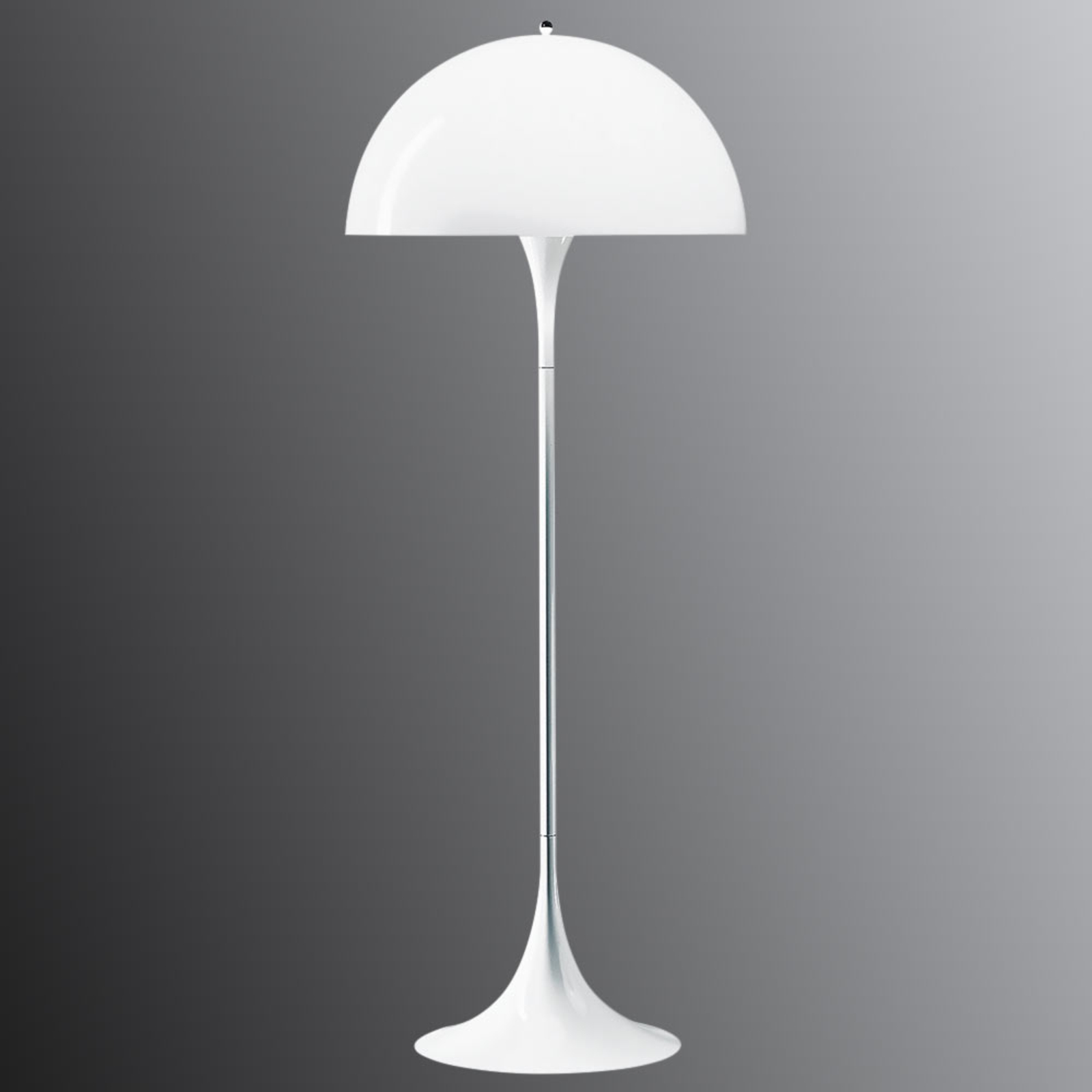 Louis Poulsen Panthella - lampadaire design, opale