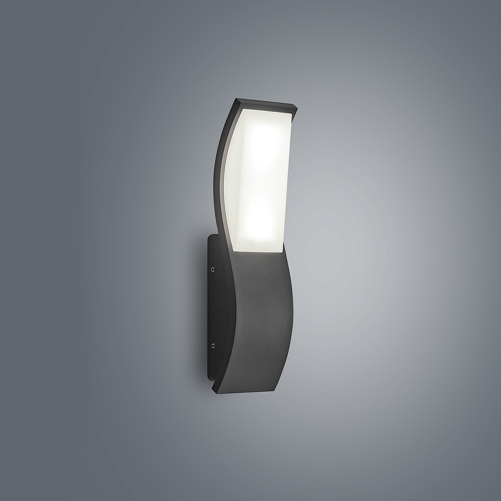 Lucande Maca LED nástenná lampa exteriérová