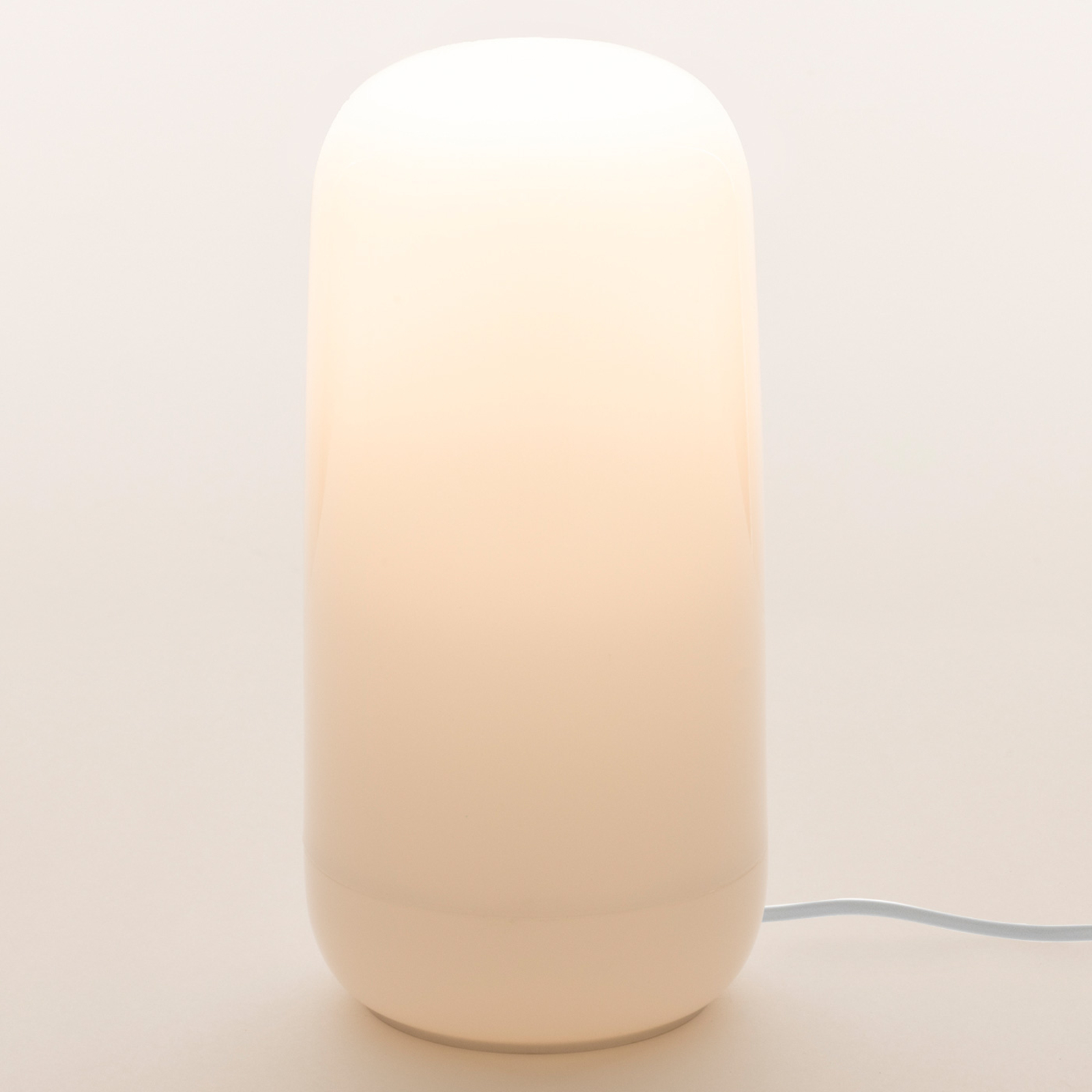 Artemide Gople stolní lampa, s vypínačem, bílá