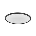 OSRAM LED-Deckenlampe ORBIS ULTRA SLIM, schwarz, Ø 40 cm dim