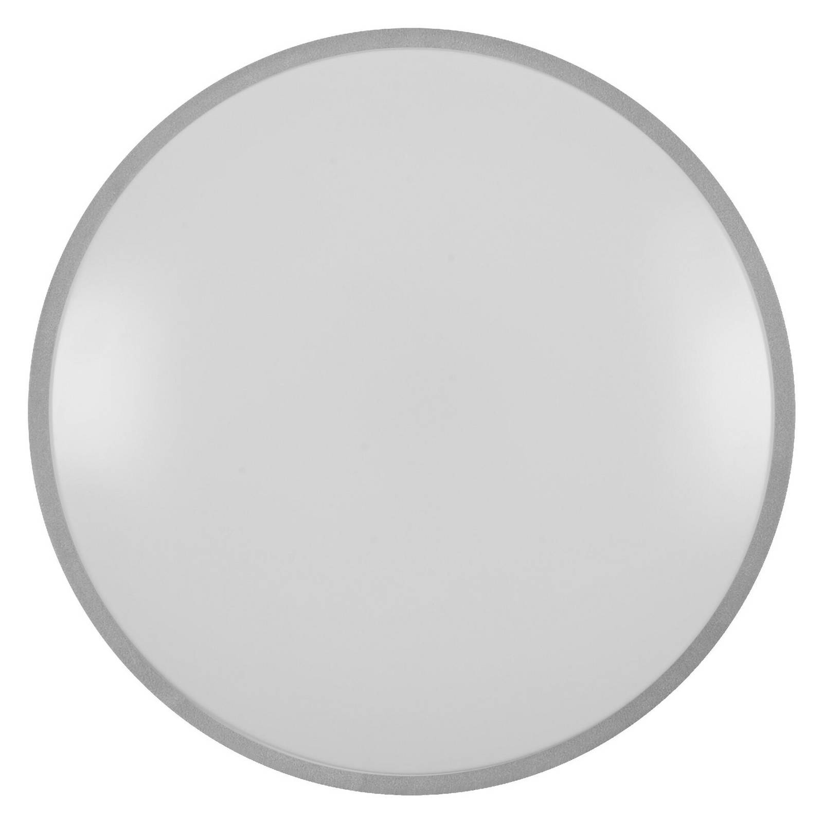 Lampa sufitowa LED OSRAM ORBIS DUBLIN, Ø 39 cm, srebrny metal