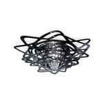 Plafón Aurora mini, negro - Slamp
