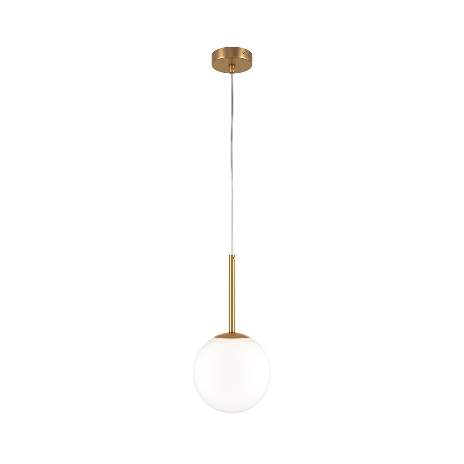 Maytoni Basic form Hängeleuchte, weiß/gold, 1-flg.