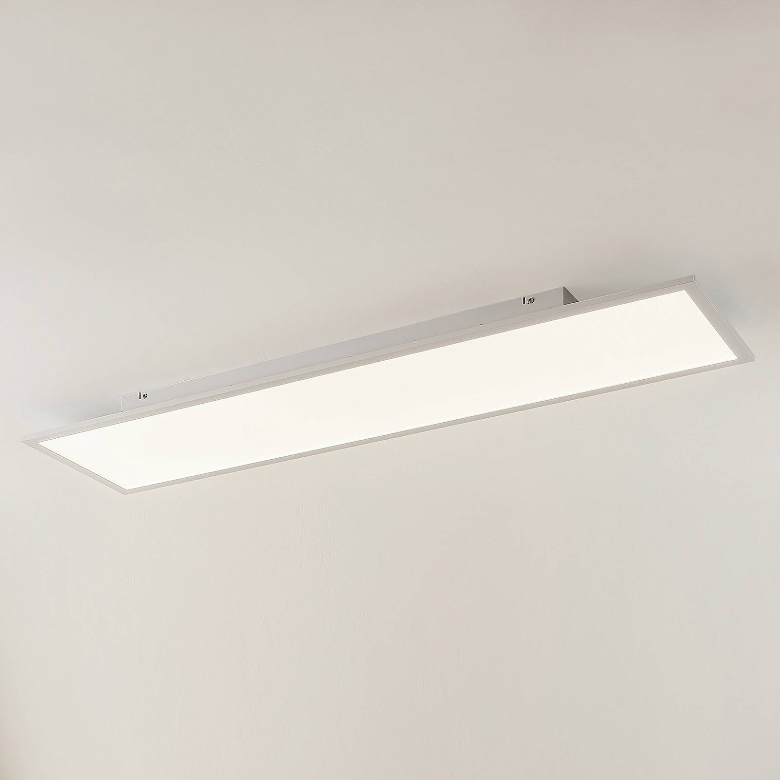 Lindby Quais panel LED 4 000 K, 30x120 cm