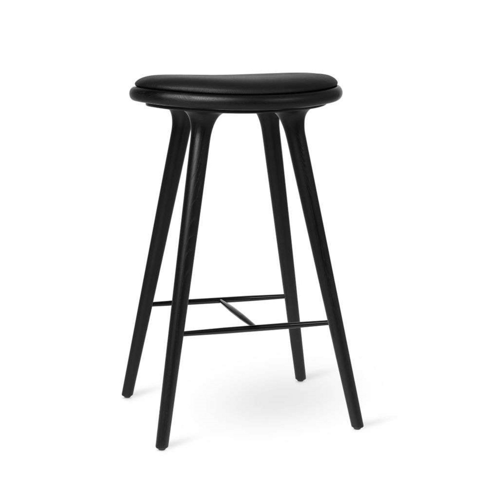 High Stool H74 Crna Stained Oak - Mater