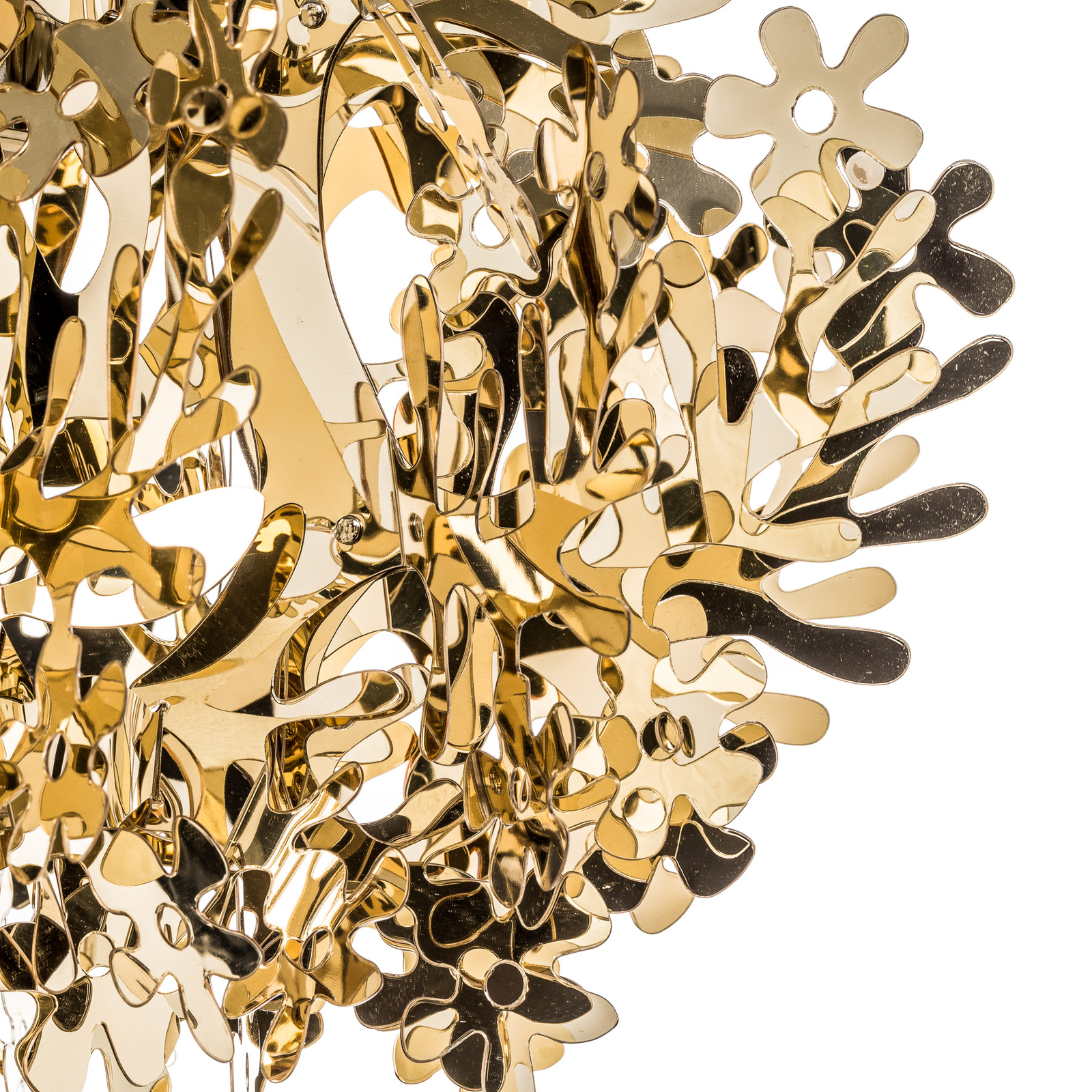 Slamp Fiorella - designer-hanglamp, goud
