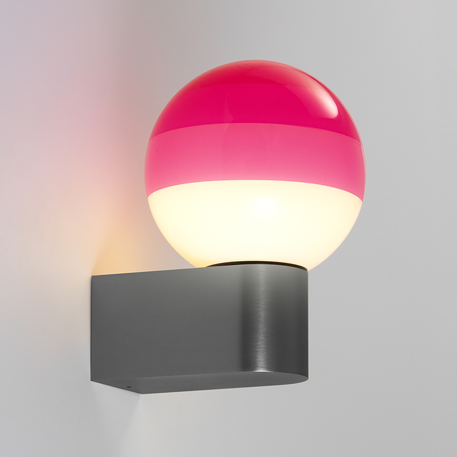 MARSET Dipping Light A1 LED vegglampe, rosa/grå
