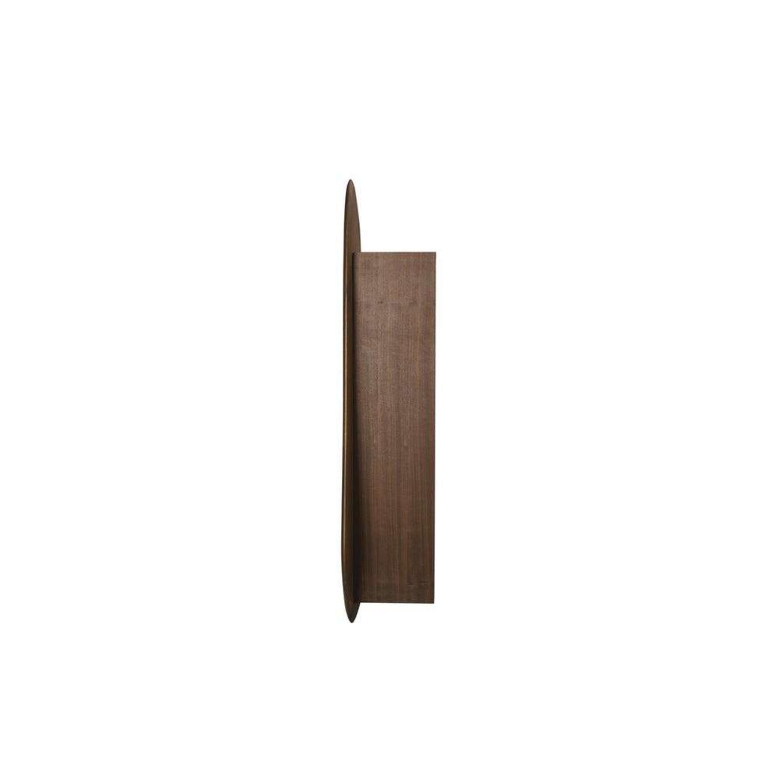 Feve Wall Cabinet Walnut - ferm LIVING