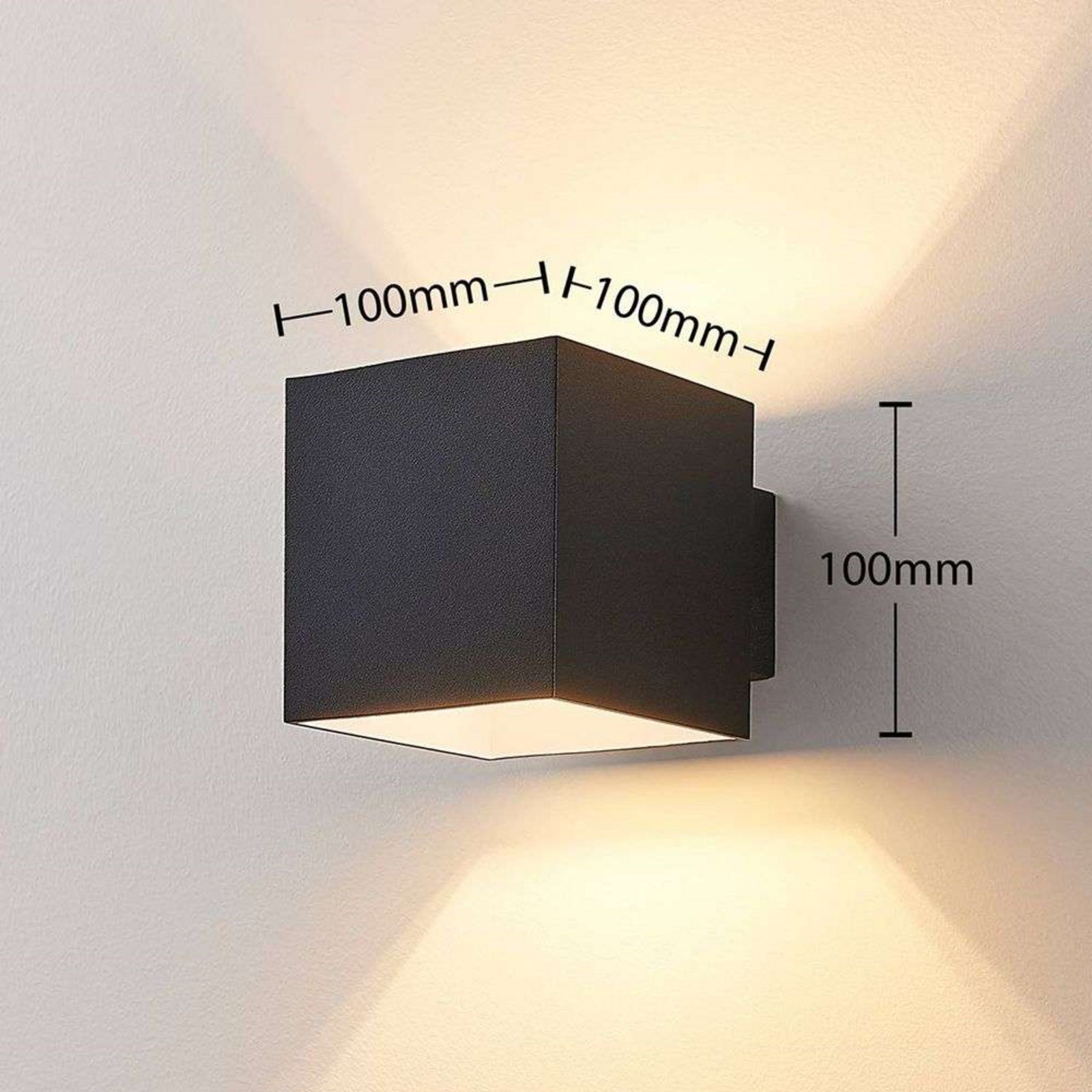 Rocco LED Wall Lamp Black - Arcchio