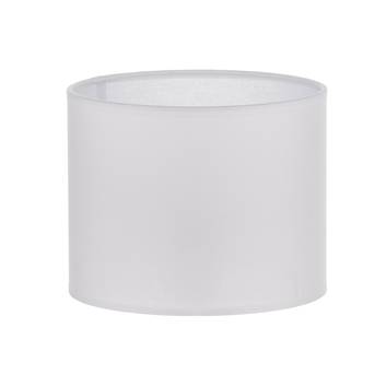 30 cm Gris Clair Abat-jour blanc tissu en dentelle moderne Drum Plafond Pendentif Abat-jour UK